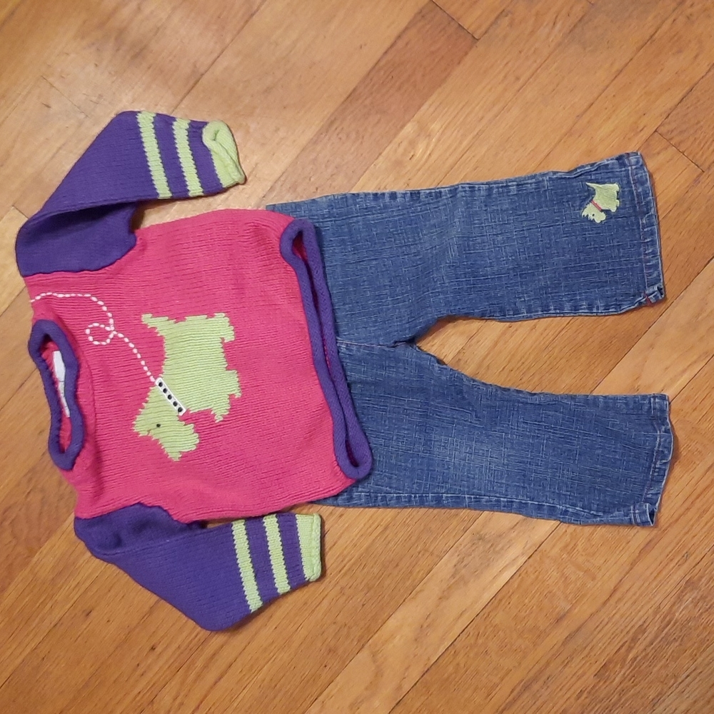 Sweater and jean set